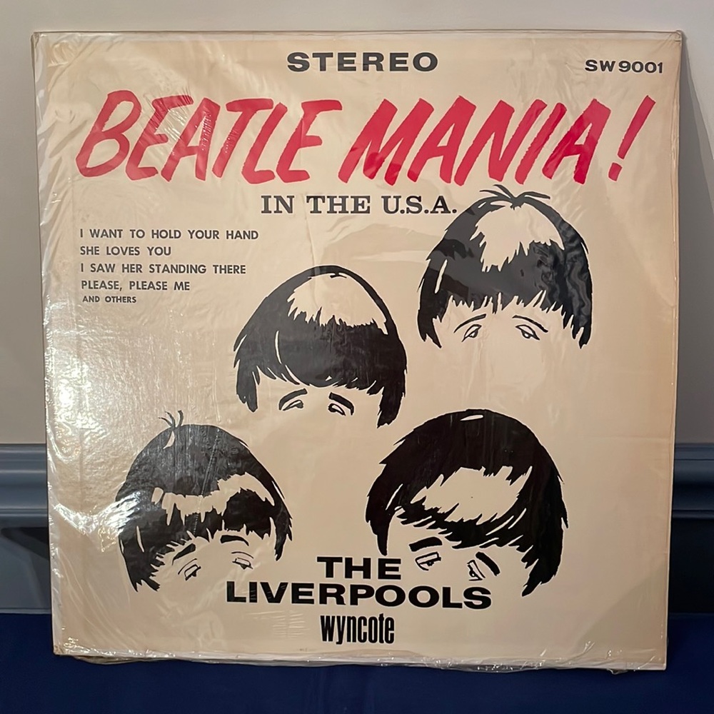 Beatle Mania LP by The Liverpools